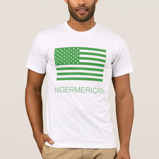 Nigermerican T-Shirt (Vorderseite)