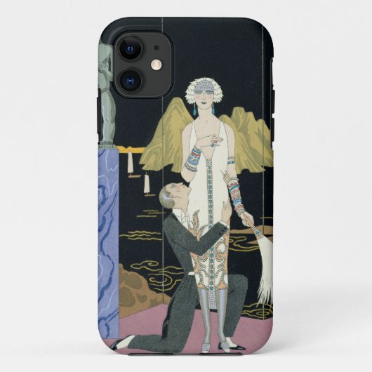 Night, 1925 (pochoir Druck) Case-Mate iPhone Hülle (Rückseite)