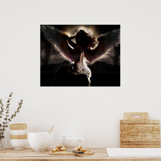Night Angel Poster (Küche)