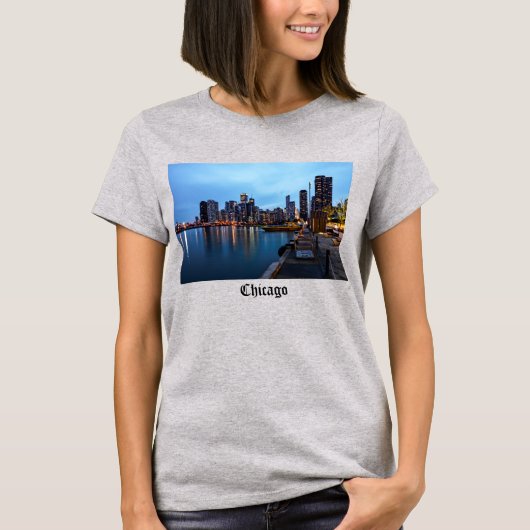 Night at Navy Pier T - Shirt (Vorderseite)