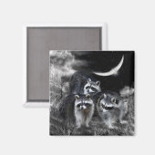 Night Bandits Art Magnet (Vorderseite/Rückseite)
