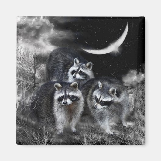 Night Bandits Art Magnet (Vorne)