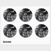 Night Bandits Art Sticker (Blatt)