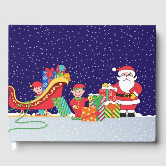 Night Before Christmas Gästebuch (Vorderseite)