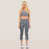 Night Before Christmas - Twilight Serenity  Capri Leggings (Vorderseite)