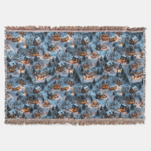 Night Before Christmas - Twilight Serenity Decke (Vorderseite)