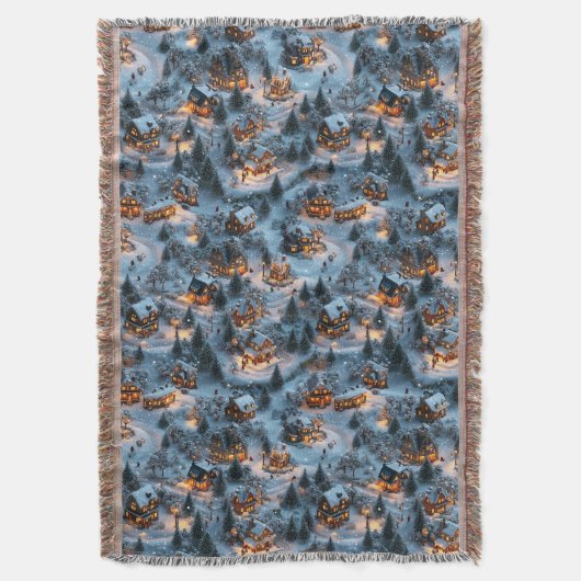 Night Before Christmas - Twilight Serenity Decke (Vorderseite Vertikal)