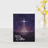 Night Before Chrstmas Card 4x6 Karte (Gelbe Blume)