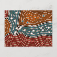 night before settlement postkarte