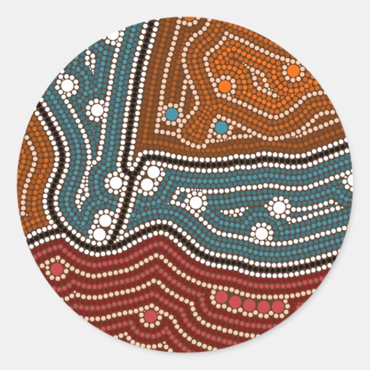 night before settlement runder aufkleber (Vorderseite)