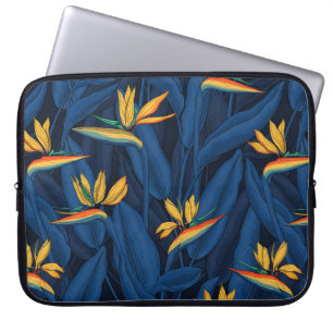 Night bird of paradise garden 2 laptopschutzhülle