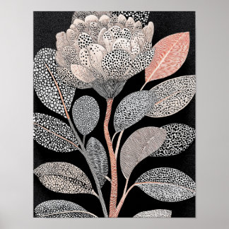 Night Bloom #12 = 4x5 Digital Download Poster