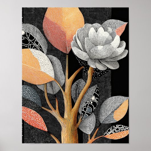 Night Bloom #13 - 4X5 Digitaler Download Poster (Vorne)