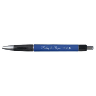 Night Blue Personalisiert Gastgeschenke Hochzeiten Kugelschreiber