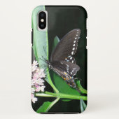 Night Butterfly Black Frack in Shenandoah Case-Mate iPhone Hülle (Rückseite)