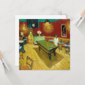 Night Café - Vincent van Gogh Gemälde Art Karte (Vorderseite/Rückseite Beispiel)