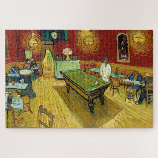 Night Café - Vincent van Gogh Gemälde Art Puzzle (Horizontal)