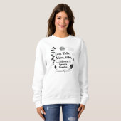 Night Calm Silence Sweatshirt (Vorne ganz)