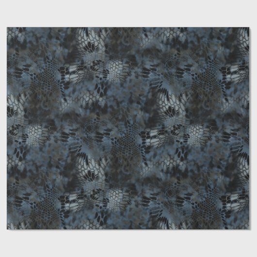"NIGHT CAMOUFLAGE 2" GESCHENKPAPIER (Flach)