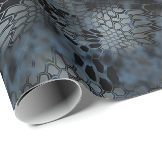 "NIGHT CAMOUFLAGE 2" GESCHENKPAPIER (Rolleneckpunkt)