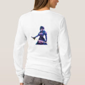 "Night City gehört zur tapferen" Cyberpunk Neon S T-Shirt (Rückseite)