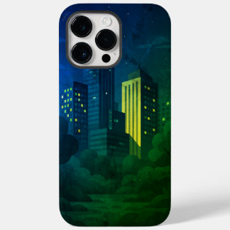Night City Skyline Case-Mate iPhone 14 Pro Max Hülle