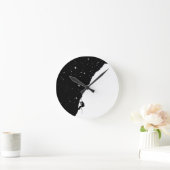 Night Climbing Runde Wanduhr (Zuhause)