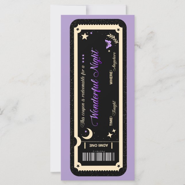  Night coupon (Vorderseite)