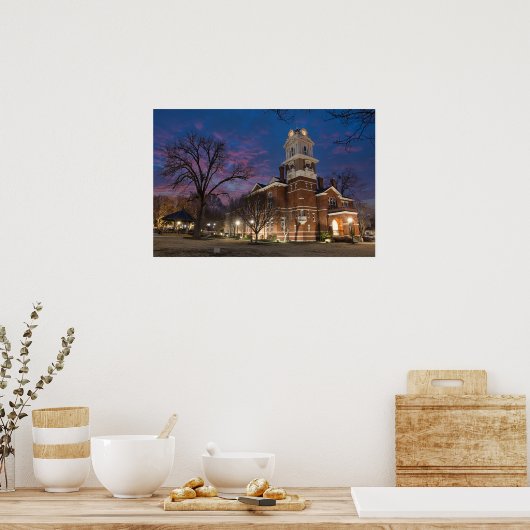 Night Court Poster (Küche)