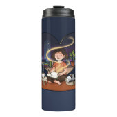 Night Creator Cozy Heart Window Art Thermosbecher (Vorderseite)