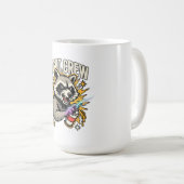 Night Crew Waschbär Graffiti Langarmshirt Kaffeetasse (VorderseiteRechts)