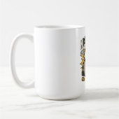 Night Crew Waschbär Graffiti Langarmshirt Kaffeetasse (Links)