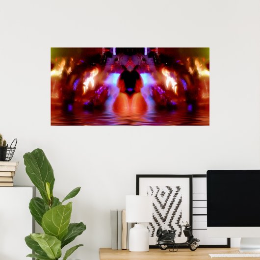 Night Dance Spirits Poster (Heimbüro)