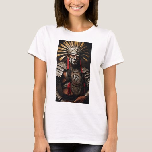 Night Deity Tezcatlipoca - Mexican Aztec Mythology T-Shirt (Vorderseite)