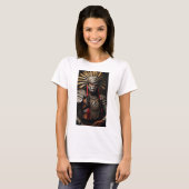 Night Deity Tezcatlipoca - Mexican Aztec Mythology T-Shirt (Vorne ganz)