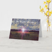 Night Divine Luke Weihnachten Weihnachten Weihnach Karte (Gelbe Blume)