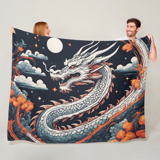 night dragon blanket fleecedecke (Beispiel)
