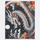 night dragon blanket fleecedecke (Vorderseite)