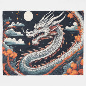 night dragon blanket fleecedecke (Vorderseite (Horizontal))