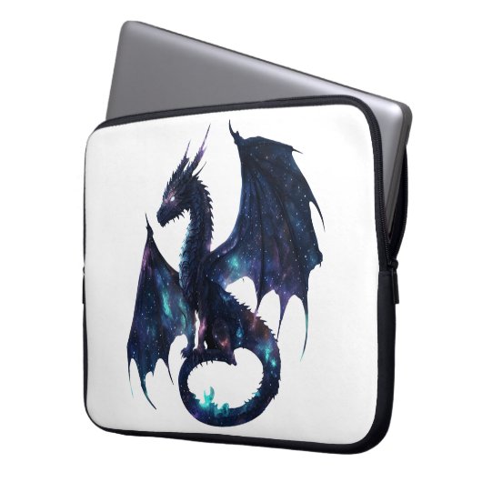 Night dragon - laptop sleeve (Vorderseite Links)