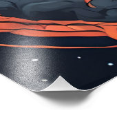 night dragon poster (Ecke)