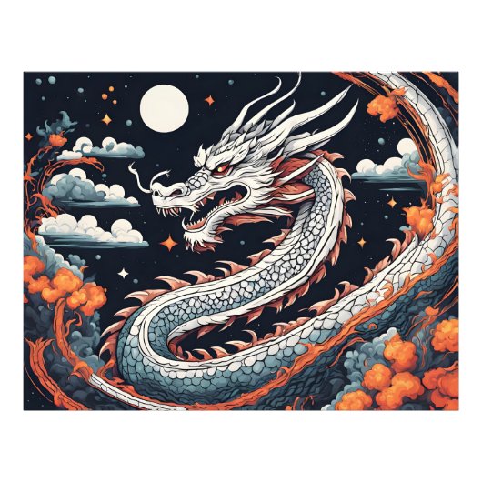 night dragon poster (Vorne)