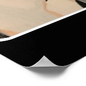 'Night Drive'-Malerei auf einem Poster (Ecke)