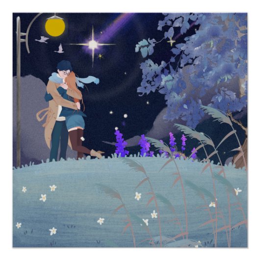 Night Embrace Poster (Vorderseite)