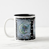 Night Fairies Trio Coffee Tasse von Molly Harrison (Links)