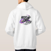 Night Fever Neon Dance NIGHTSHIFT 90 Pullover Kapu (Rückseite)