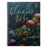 Night Garden Celestial Manifest and Grow Notizblock (Vorderseite)