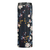 Night Garden Floral Navy Muster Thermosbecher (Rückseite)