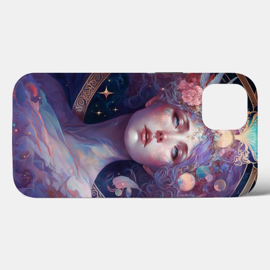 Night Goddess Queen Fantasy Art Case-Mate iPhone C Hülle (Rückseite (Horizontal))