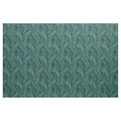 Night Green Tropical Palm Blätter Stoff (Yard (91,4 cm))